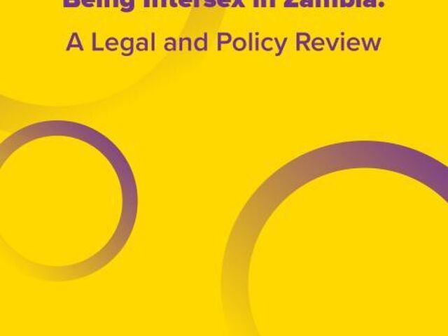 Being Intersex in Zambia: A Legal and Policy Review (UNDP)