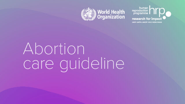 Abortion Care Guideline